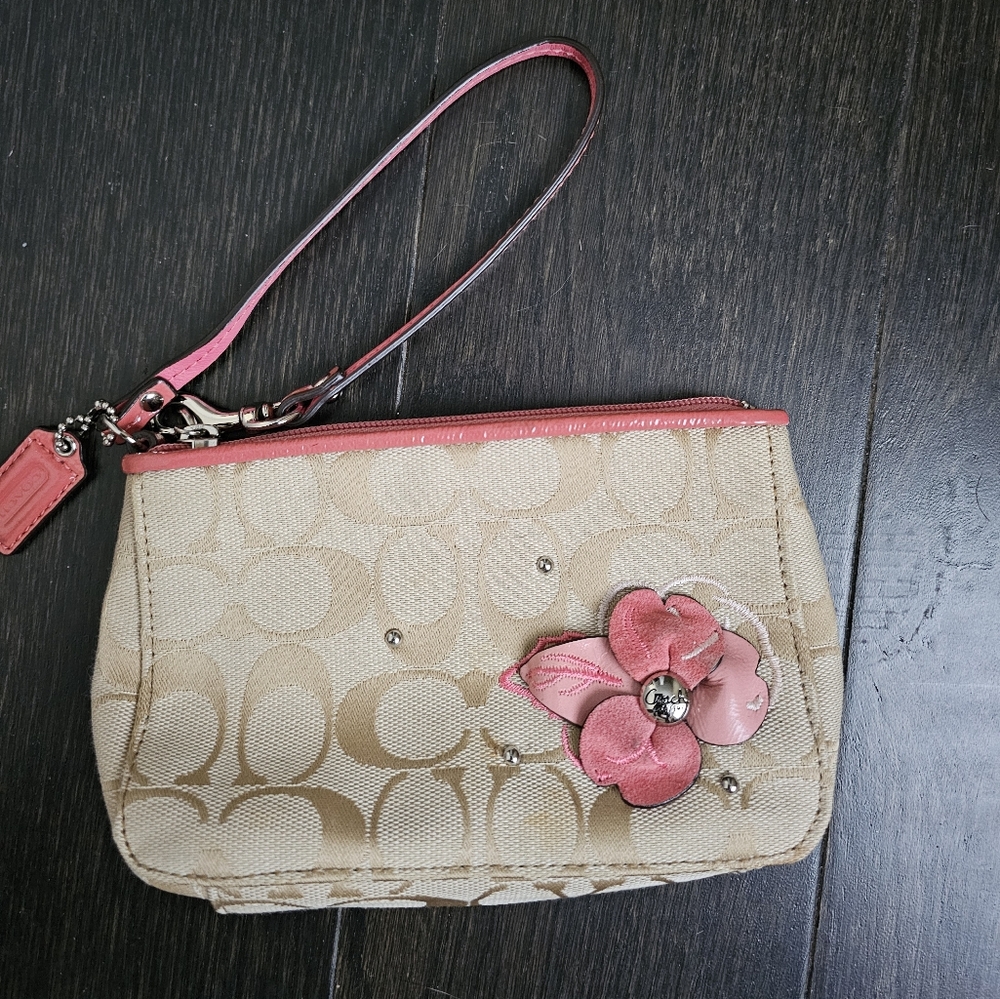 Coach wristlet